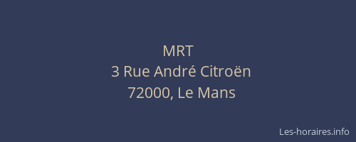 MRT