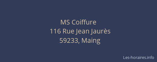 MS Coiffure