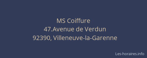 MS Coiffure