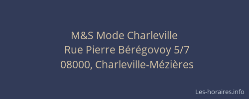 M&S Mode Charleville