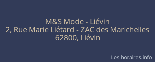 M&S Mode - Liévin