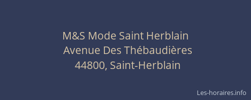 M&S Mode Saint Herblain