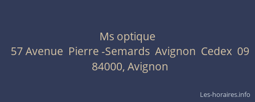 Ms optique