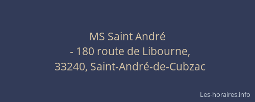 MS Saint André
