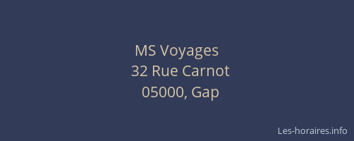 MS Voyages