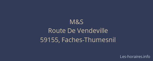 M&S
