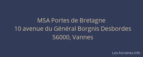 MSA Portes de Bretagne