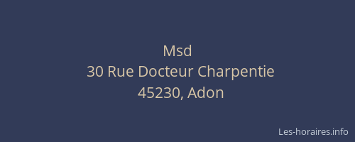 Msd