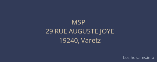 MSP