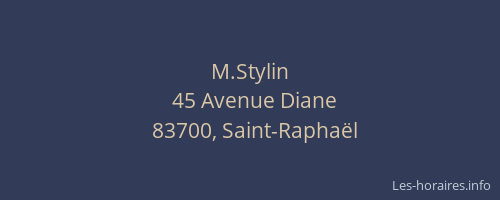 M.Stylin