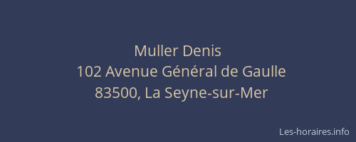 Muller Denis