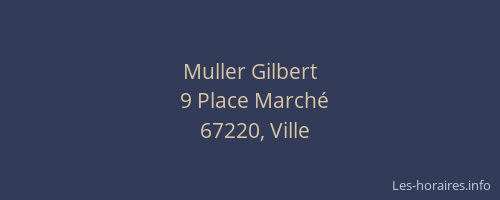 Muller Gilbert