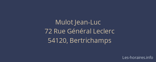 Mulot Jean-Luc