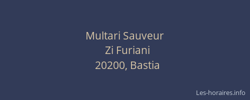 Multari Sauveur