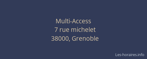 Multi-Access