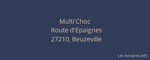 Multi'Choc