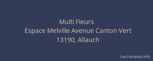Multi Fleurs