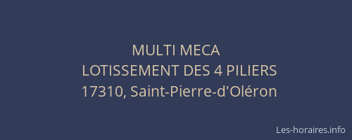 MULTI MECA