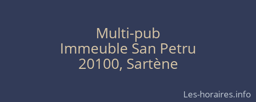 Multi-pub