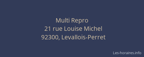 Multi Repro
