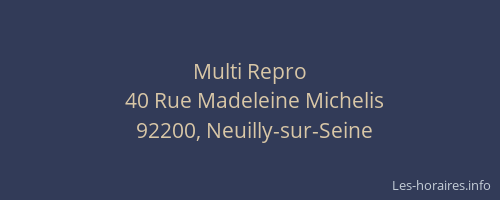 Multi Repro