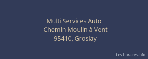 Multi Services Auto