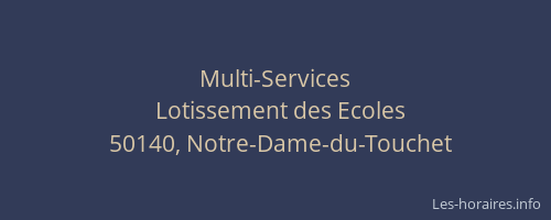 Multi-Services