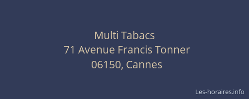 Multi Tabacs