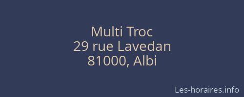 Multi Troc