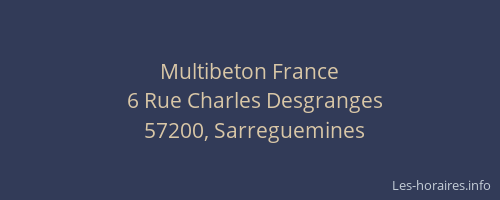 Multibeton France