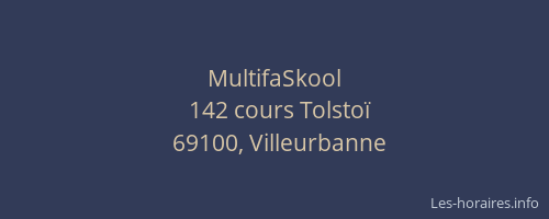 MultifaSkool