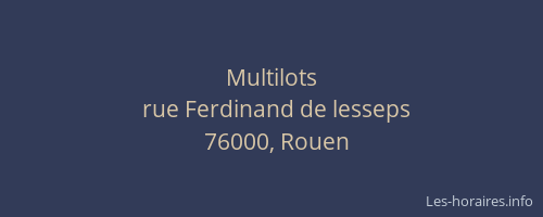 Multilots