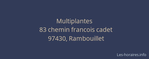 Multiplantes