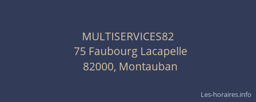 MULTISERVICES82