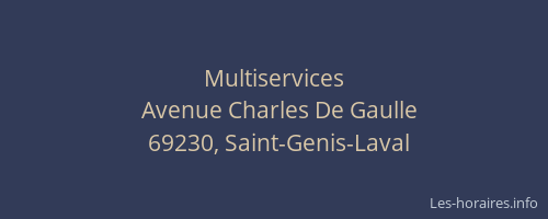 Multiservices