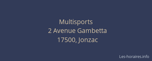 Multisports