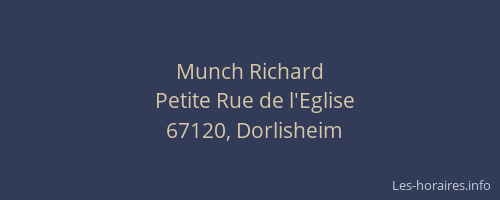 Munch Richard