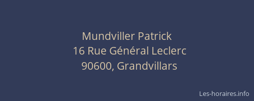 Mundviller Patrick