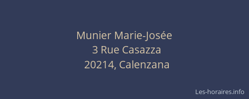 Munier Marie-Jos&eacute;e