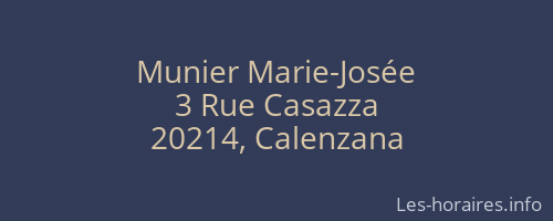 Munier Marie-Josée