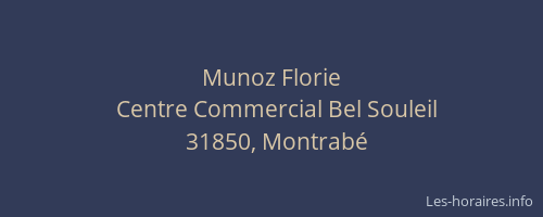 Munoz Florie