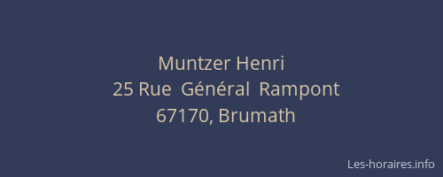Muntzer Henri
