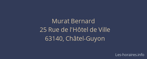 Murat Bernard