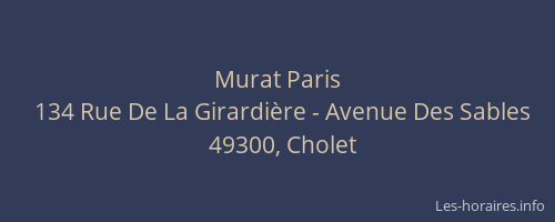 Murat Paris