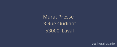 Murat Presse