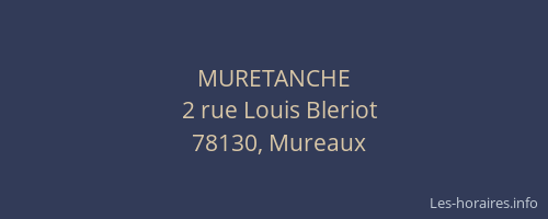 MURETANCHE