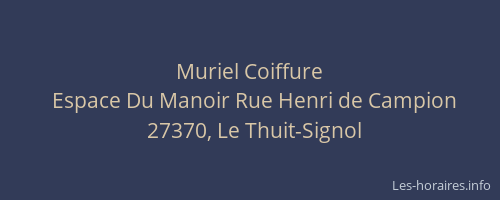 Muriel Coiffure