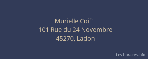 Murielle Coif'