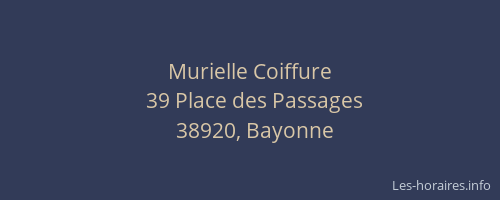Murielle Coiffure