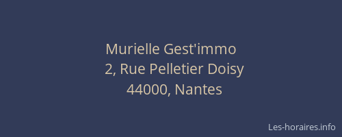 Murielle Gest'immo